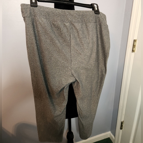 Terra&Sky Size OX(14W) Grey Leggings - Picture 2 of 4